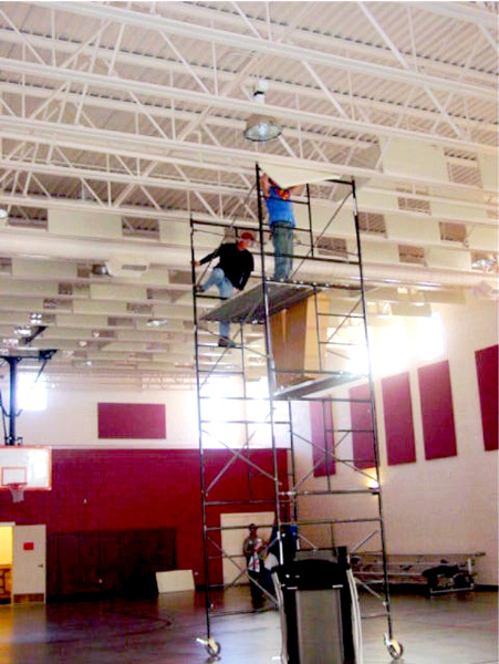 Cloudscape Ceiling Baffles Encapsulated Pvc Vinyl Baffles