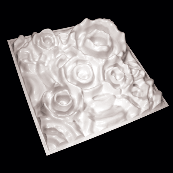 Model D: Organic Quadratic Diffusor