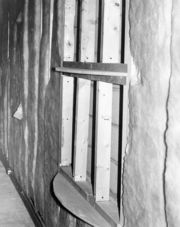 Custom unit built into the wall by the author in 1971.