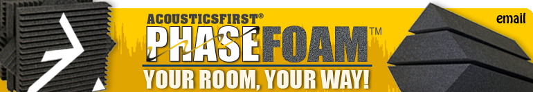 Acoustics First Corporation. Materials to Control Sound and Eliminate Noise. TM