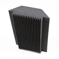 PhaseFOAM Box B Bass Traps with Wedge Foam Face